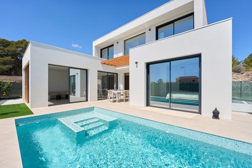 Turquesa Homes exclusive new construction villa with pool in the countryside