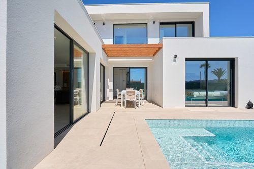 Turquesa Homes exclusive new construction villa pool and views
